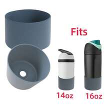1个硅胶杯套 - 防滑保护水瓶套，适用于14/16盎司、24盎司、32盎司、40盎司水瓶，是节日派对、礼品和家居装饰的理想之选 - 杯子配件 - 彩色 - 查看 38