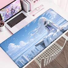 HD Wuthering Waves Mornye Anime Mouse Pad Computer Table Desk Mat Gaming Room Accessories Kawaii Gamer Comic Mousepad Pc Cushion - Thế chiến thứ 5 - Xem 2