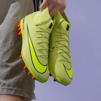 Jordan أحذية كرة القدم ZM SUPERFLY 10 ACADEMY AG، مسامير AG، امتصاص الصدمات، تدريب كرة القدم الميداني FQ8329-300