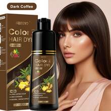 Dầu gội nhuộm tóc 4 trong 1 dưỡng chất với chiết xuất gừng, nấm linh chi và hà thủ ô, dưỡng ẩm, che phủ tóc bạc tức thì, dịu nhẹ và không gây kích ứng, công thức không chứa amoniac, phù hợp với mọi loại tóc, đặc biệt là tóc bạc. - Nhiều màu - Xem 12