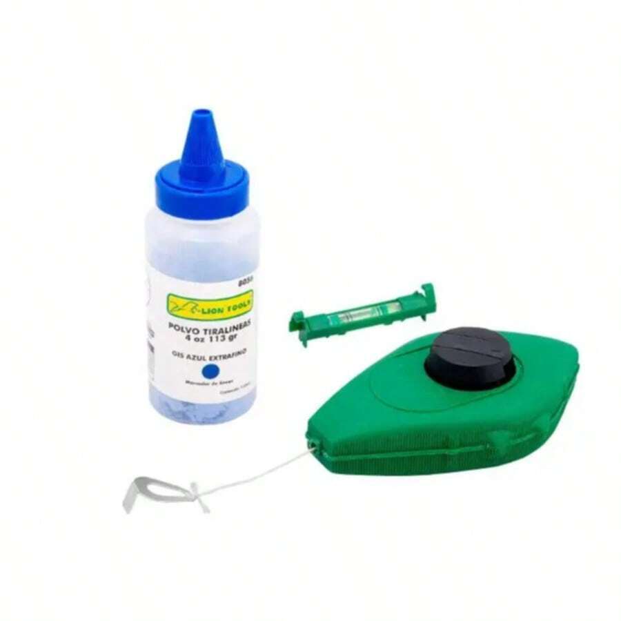 TIRALÍNEAS CON POLVO 30 M MODELO 8056 LION TOOLS | HERRAMIENTA DE TRAZADO PARA CONSTRUCCIÓN - A - Ver 1