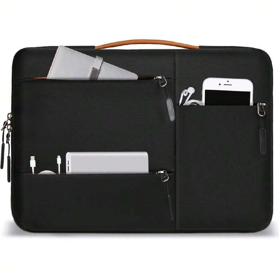 Funda para Laptop 13-14 Pulgadas Maletín para Laptop Hombres y Mujeres Funda para computadora Portafolios para Laptop Compatible con 13-14 MacBook Pro MacBook Air Portátil Impermeable Negro,42374949 - Lavanda - Ver 1