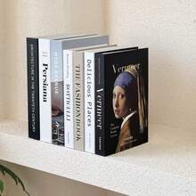 7pcs/Set Nordic Luxury Artificial Faux Books, Indoor Soft Decor Books For Cafe, Hotel, Home, Exquisite Decorative Fake Books, Photography Studio Props - 7Pcs - View 8