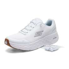 Skechers Sapatos Casuais de Alta Amortização para Homens, Tênis de Corrida GO WALK MAX CUSHIONING FLEX, Sapatos Esportivos Leves e Confortáveis para Uso Diário ao Ar Livre 217113-WHT - Branco - Visão 3