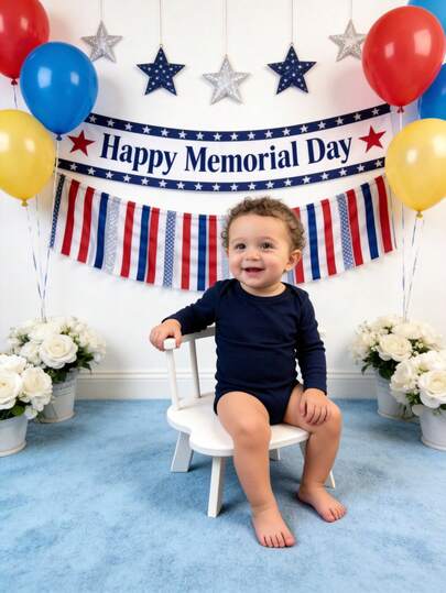 1 Set Baby Gourd Shaped Wooden Photography Props Chair, Suitable For Children's Photo Shoot, Anniversary, Memorable Day, Can Also Be Used As Shoe Bench, Game Stool, Photography Studio Prop