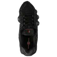 Nike Shox TL Black Max Orange Kid's IO4645-001 - 純黑色 - 查看 3