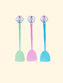 6/3/1pc Durable Fly Swatters, Manual Plastic Fly Swat With Long Handle, Effective For Indoor & Outdoor Pest Control (Assorted Colors) - Multiple Styles - View 6