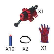 30/20/10 Pcs Suction Cup Soft Dart Blaster Set, Multiple Glove Options, Spider Suction Cup Launcher, Launcher Wrist Accessories, Super Hero Dart Blaster, Teens Toys, Teens Gifts, Creative Gifts, Easter Outdoor/Party Supplies Gift Set - Multicolor - View 8