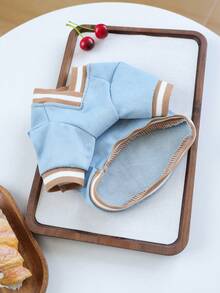 PETCIRCLE 1pc Pet Clothes, Cute Small Dog/Cat Outfit, New York Baseball Jersey - Blue - View 6