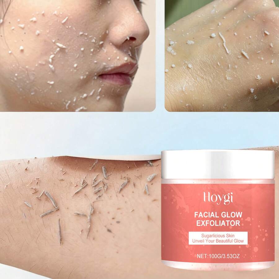 Facial Exfoliating Scrub, Deep Cleansing, Moisturizing, Leaving Skin Fresh And Smooth, Physical Exfoliation Through Scrub Particles, Can Be Used For All Over The Body, Suitable For All Skin Types, The Perfect Gift For Your Girlfriend - Chà xát - Xem 1