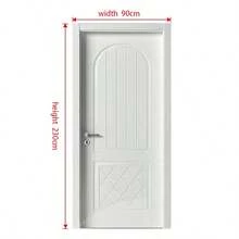 夏季磁性防蚊防蝇门帘，侧开式蚊帐磁吸门帘，自动闭合，家居隔断薄纱帘，卧室隐形纱窗，自粘免打孔，黑色网纱门帘 - 黑色右開 - 查看 81