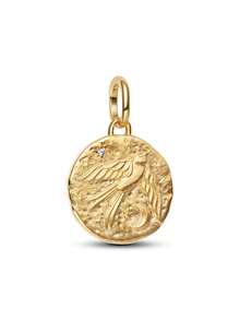 1个心形吊坠，镀银，适合手链项链，DIY礼物 - 彩色 - 查看 4