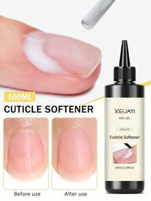 XEIJAYI Esmalte de uñas de gel de 100ml con capa superior de vidrio de larga duración, capa base de goma resistente, fortalecedor de uñas LED UV, gel floreciente, pegamento para puntas de uñas y suavizante de cutículas - Multicolor - Ver 17