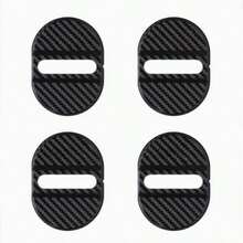 4pcs Car Door Lock Cover, Designed To Protect Locking Mechanism, Reduce Noise And Vibration, Suitable For Most Heavy Duty Vehicles - A - View 12