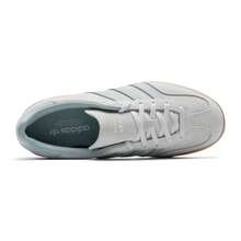 Adidas Giày thể thao nữ cổ điển GAZELLE INDOOR W, giày thể thao tối giản, thoải mái, phù hợp đi làm hàng ngày IH9219 - Xanh lanh / Xám xanh nhạt tuyệt đẹp / Vàng nhựa - Xem 4