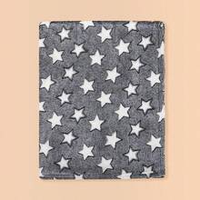 1pc Baby Blanket, Cartoon Print, 100% Polyester Fabric, Soft & Skin-Friendly, Absorbent, 75*100cm - Multicolor - View 5