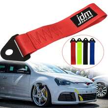 Heavy-Duty Nylon Tow Strap, Universal JDM RACING Car Tow Ropes, XSDB Front And Rear Bumper Tow Strap Decoration - 新紫色 - 查看 2