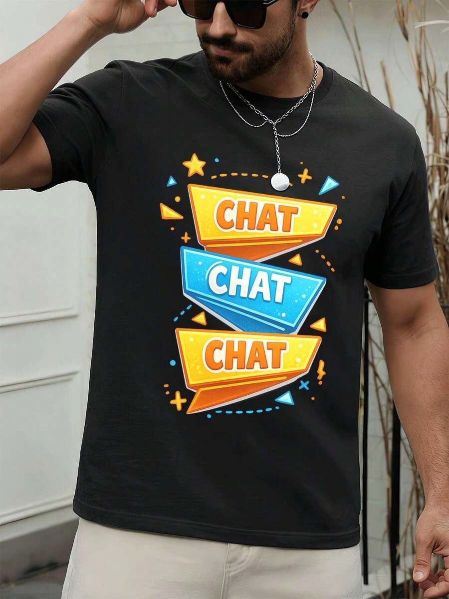 Men T-Shirts - Black - View 1