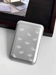 1个透明磁性字母手机壳 + 蝴蝶磁性PU皮革卡套 TPU防震手机壳，适用于 11/12/13/14/15/16/17/PROMAX - 無色 - 查看 2