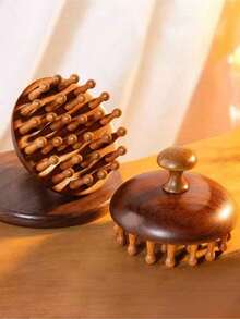 放松舒缓压力梳子，头部和手部按摩器，节日送礼佳品！ - 加壓梳 - 查看 8