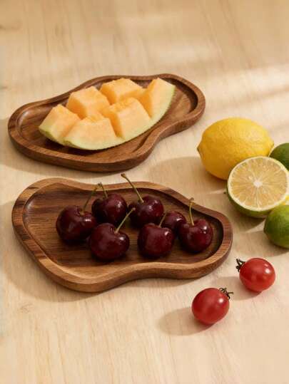 木制早餐托盘、奶酪托盘、小吃托盘、餐盘、托盘，适合盛放早餐、咖啡、茶、甜点，节日餐具，时尚餐具，厨房配件和工具，适用于感恩节、复活节等节日。