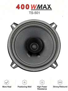 1个4/5/6英寸600W汽车音响扬声器，2路全频扬声器，具备汽车频率响应，超薄升级版低音炮/中音扬声器 - A - 查看 12