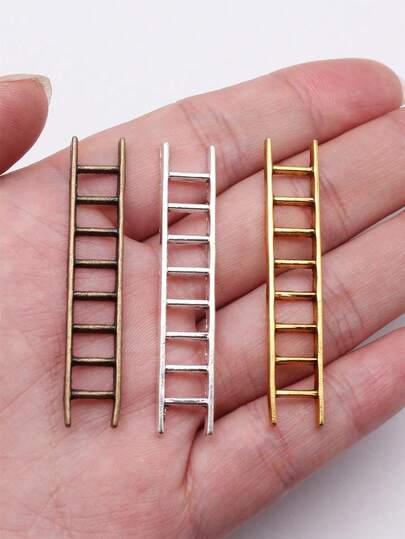 10pcs 51x10mm Ladders Charms Pendant For DIY Jewelry Making Necklace Keychain Phone Chain Bracelet Making Accessories Handmade Craft Making Findings