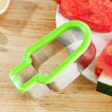 1pc Creative Fruit Platter Mold, Watermelon Slicer, Ice Cream Popsicle Shaped Fruit Cutting & Slicing Tool - Multicolor - View 5