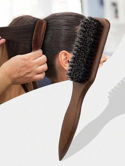 Unisex Odorless Professional Styling Brush, Suitable For Thick Or Sparse Hair, Gradient And Trimming Cleaning Comb, Strict Styling Smooth Device