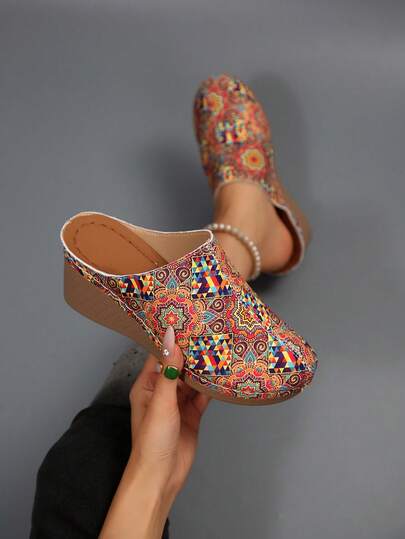 Women's Platform Wedge Shoes, Comfortable Ladies Shoes, Spring & Summer Footwear