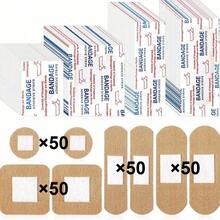 40/120pcs Elastic Fabric Bandages, Bulk Pack, Breathable, Suitable For Finger Injuries, Home First Aid Skin Dressing, Essential For Emergency Kits - Multicolor - View 8