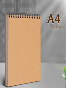 Spiral Bound Sketch Pad, Top Spiral Bound Sketch Board, Acid-Free Art Sketch Book, Suitable For Beginners Drawing, Sketching, Writing, Can Be Used As Holiday Gifts, School Supplies, Studio Supplies, Painting And Writing Supplies, Back To School Supplies, Learning Supplies. - A - View 14