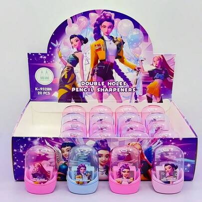 New KPOP Witch Girl Group Pencil Sharpener, Student Stationery Pencil Sharpener Gift