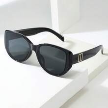 1pc Unisex Retro Minimalist Fashion Glasses, Suitable For Travel, Leisure, Party, Beach, And Daily Wear - Multicolor - View 8