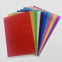 30 tờ giấy bìa bóng/Khổ A5/Thích hợp cho nhiều dịp lễ hội/Đồ thủ công tự làm - Đám cưới - Sinh nhật - Lý tưởng để làm thiệp, thiệp mời, khung ảnh, trang trí ngày lễ, giấy có vân, vật liệu thủ công. - 30 tờ giấy bìa cứng khổ A5 nhiều màu - Xem 4