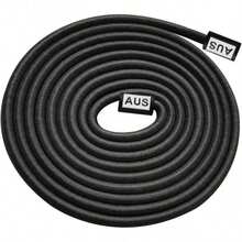 2.5MM Round No Tie Elastic Shoe Laces, 64 Stretchy Bungee Speed Tieless Shoelaces Sneakers - Initial - View 7