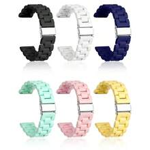 适用于三星 Galaxy Watch 7/6/5/4/Active 2 40mm 44mm 的 20mm 22mm 彩虹表带，以及适用于 GTS 2-2e-2mini-3、Watch GT2/6/5 42mm 46mm GT Runner 的女士表带 - 彩色 - 查看 12