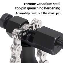 VXM V3.8 Chain Breaker Tool For Mountain And Road Bicycles, Chain Replacement Pin Removal And Installation Repair Tool - Black - View 2