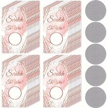 20/40 Pcs Scratch-Off Cards For Small Business Party Games - Blank Gift Cards With "Scratch To Win" Design, Perfect For Holidays,Weddings, Birthdays & Party Supplies, Party Game Cards | Playful Design | Durable Paper Cards, Scratch Off Cards, Party Games For Grown Ups, Wedding Games(Pink/Rose Golden Available) - A - View 7