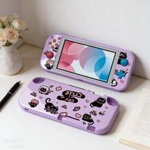 Cute Black Cat Transparent Protective Soft Case Suitable For Nintendo Switch Game Console - View 2