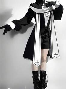 Cosplay Clothing - 黑白套裝 - 查看 2