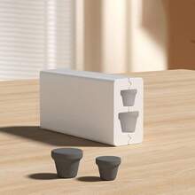 1个聚合物粘土珠子滚轮，手动滚轮，粘土纹理工具，用于聚合物粘土首饰制作、耳环等。 - 白色 - 查看 9