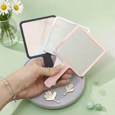 مرآة يدوية محمولة مرصعة بالكريستال والراين، مصنوعة من مادة ABS، مقبض جمالي لمكياج، مرآة أميرة لمكياج اللمسات الأخيرة، مناسبة لديكور غرفة السكن، صالون التجميل، المكياج، غرفة النوم، الزينة، اكسسوارات المكياج، مرآة، مرآة مدمجة، مرآة صغيرة، مرآة يدوية، بأسعار معقولة، هدية عيد الميلاد، مستحضرات التجميل، أدوات المكياج، عنصر رخيص، هدية للنساء، ضروريات السفر