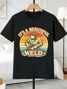 Camisetas para hombres - Negro - Ver 2