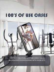 1pc Silicone Suction Cup Phone Case Mount Double Sided,Silicone Octo Cup Buddy Sticky Grip Holder For Cellphone, Hands-Free Phone Accessories Strong Grip Holder For Selfie And Video(28grain) Compatible With IPhone, Android Phone, Gift For Birthday, Family, Friends Gifts Birthday Bathroom Phone Holder Phone Stand Sticky Stand - 彩色 - 查看 5