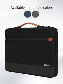 SENLASI 适用于 MacBook Air 13/15 M1/M2（2012-2023 年款）、MacBook Pro 13/14/15/16（2010-2022 年款）、14-15.6 英寸 Chromebook 和 Surface 笔记本电脑的 13-15.6 英寸笔记本电脑包，带提手，黑色、蓝色、灰色可选。 - 查看 2