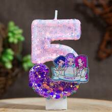 1pc Creative Birthday Candle Cake Cartoon Number Candle - Multicolor - View 18