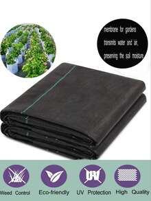 1 Piece Of Highly Breathable Barrier Fabric, Suitable For Agricultural Covering, Lawn And Garden Weeding, Effectively Inhibits Growth. - A - View 5