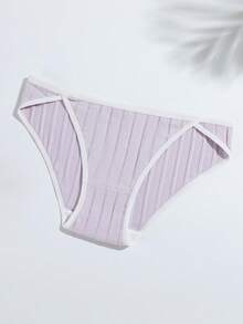 8pcs Women's Minimalist Cotton Breathable Underwear - Multicolor - View 3