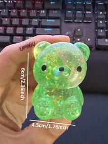 1/5个闪亮金鱼软慢回弹挤压玩具，可爱毛绒减压玩具，便携式压力释放玩具，适合自闭症患者、上班族、学生，理想的节日礼物，可爱有趣的礼物，适合男孩和女孩，派对礼品袋填充物，圣诞礼物填充物，减压玩具，儿童派对小礼物 - 彩色 - 查看 32